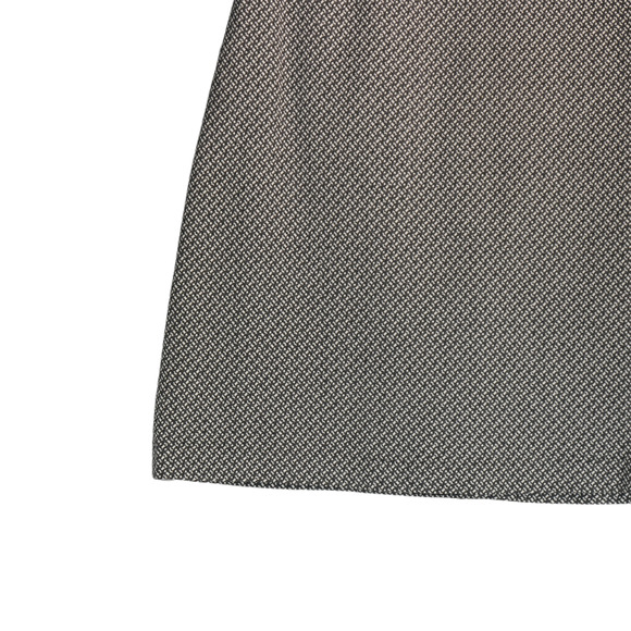 Theory Pencil Dress Women 4 Gray White Sheath Career Sleeveless Power Dressing - Picture 4 of 8